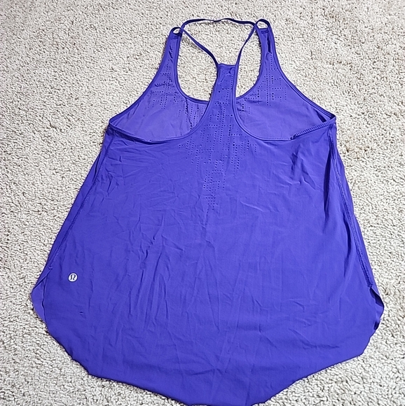 Lululemon Water Bound Singlet Tank Top Purple Sz 6/8 - Picture 3 of 7